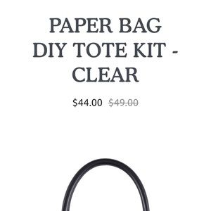 TOTERY brand DIY bag kit